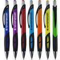 Boston B Ballpoint Pen with Colored Rubber Grip